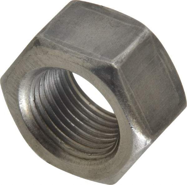 Value Collection - 3/4-16 UNF Steel Right Hand Hex Nut - 1-1/8" Across Flats, 41/64" High, Uncoated - A1 Tooling