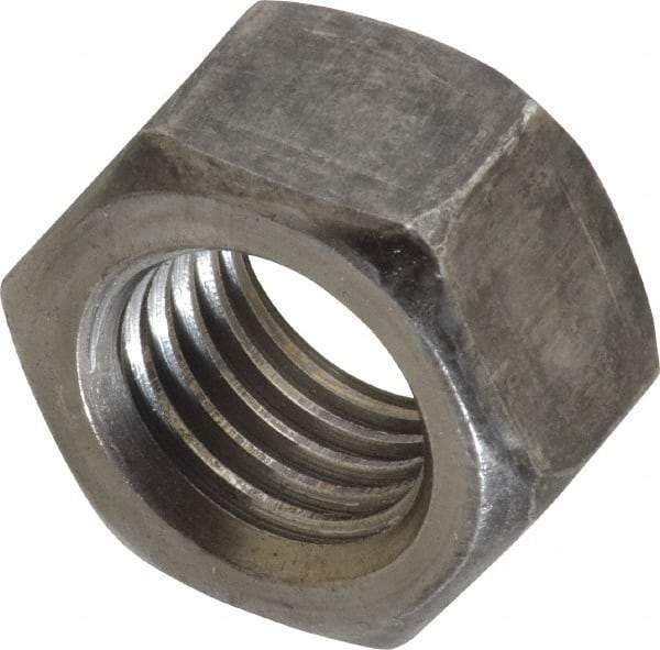 Value Collection - 7/8-9 UNC Steel Right Hand Hex Nut - 1-5/16" Across Flats, 3/4" High, Uncoated - A1 Tooling