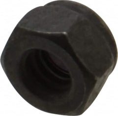 Value Collection - 1/4-20 UNC Grade 8 Hex Lock Nut with Nylon Insert - 7/16" Width Across Flats, 5/16" High, Uncoated - A1 Tooling