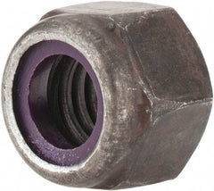 Value Collection - 3/8-16 UNC Grade 8 Hex Lock Nut with Nylon Insert - 9/16" Width Across Flats, 29/64" High, Uncoated - A1 Tooling