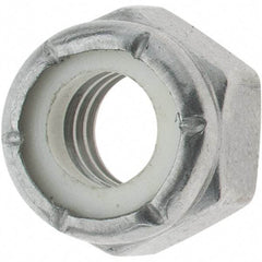 Value Collection - 5/16-18 UNC 316 Hex Lock Nut with Nylon Insert - 1/2" Width Across Flats, 11/32" High - A1 Tooling