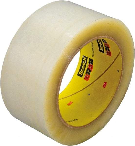 3M - 36mm x 50m Clear Rubber Adhesive Sealing Tape - Polyester Film Backing, 3.4 mil Thick, 67 Lb Tensile Strength, Series 355 - A1 Tooling