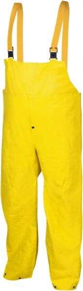 MCR Safety - Size M, Yellow, Rain, Limited Flammability Overall - Snap Ankle, Take Up Snaps Wrist - A1 Tooling