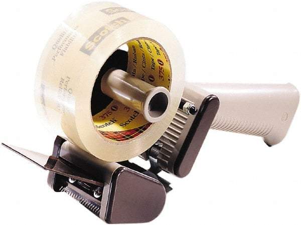 3M - 2" Wide, Pistol Grip Style, Handheld Tape Dispenser - For Use with Box Sealing Tape - A1 Tooling