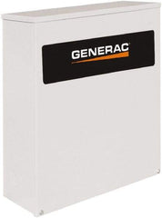 Generac Power - 3 Phase, 277/480 Input Volt, 100 Amp, Automatic Transfer Switch - 3R NEMA Rated, Aluminum, 24 Inch Wide x 10 Inch Deep x 36.1 Inch High, Automatic Exerciser, Electrically Operated, IEC 60947-6-1 - A1 Tooling