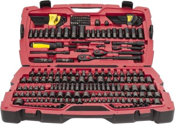 Stanley - 229 Piece Mechanic's Tool Set - Comes in Blow Mold Box - A1 Tooling