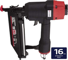 Value Collection - 1 to 2-1/2" Nail Length, 0.118" Nail Diam, 16 Gauge Finish Air Nailer - 70 to 110 psi - A1 Tooling