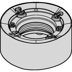 Kennametal - RNGJ10T3M0 GD Grade KCSM30 Carbide Milling Insert - TiAlN Finish, 0.1874" Thick, 10mm Inscribed Circle - A1 Tooling