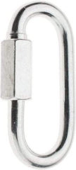 Value Collection - Zinc Steel Quick Link - 3/16" Diameter, 600 Lb Load Limit - A1 Tooling