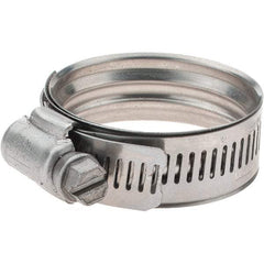 IDEAL TRIDON - SAE Size 24, 30 to 46mm Diam, Stainless Steel 360° Worm Drive Clamp - A1 Tooling