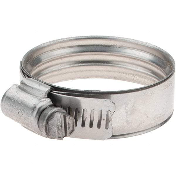 IDEAL TRIDON - SAE Size 28, 34 to 52mm Diam, Stainless Steel 360° Worm Drive Clamp - A1 Tooling