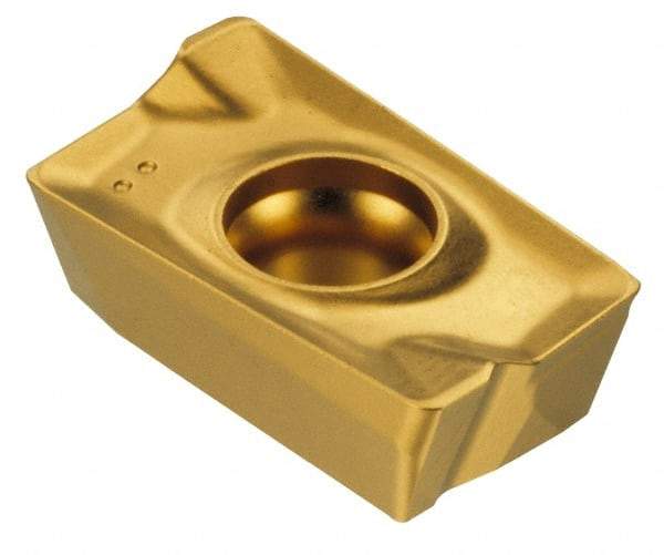 Iscar - ADKT1505 HM Grade IC4050 Carbide Milling Insert - TiCN/Al2O3/TiN Finish, 0.222" Thick, 0.8mm Corner Radius - A1 Tooling