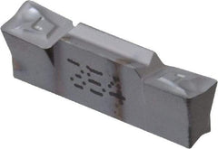 Iscar - 4004HFPL Grade IC354, 4mm Cutting Width Carbide Grooving Insert - 2mm Max Depth of Cut, Left Hand, 0.4mm Corner Radius, TiCN Finish - A1 Tooling