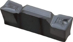 Iscar - 5004HFPR Grade IC354, 5mm Cutting Width Carbide Grooving Insert - 2.5mm Max Depth of Cut, Right Hand, 0.4mm Corner Radius, TiCN Finish - A1 Tooling