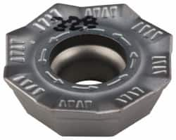 Iscar - OEMT060405 76 Grade IC328 Carbide Milling Insert - TiCN Finish, 0.1866" Thick, 0.5618" Inscribed Circle, 0.5mm Corner Radius - A1 Tooling