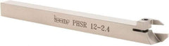 Iscar - PHS, External, Right Hand, 2.4 to 3.18mm Groove Width, Indexable Grooving Tool Holder - GDMW 2.4 Insert Compatibility, 12mm Shank Height, 12mm Shank Width, 150mm OAL - A1 Tooling