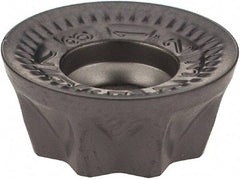 Iscar - R90MT43 RM Grade IC950 Carbide Milling Insert - TiAlN Finish, 0.213" Thick, 1/2" Inscribed Circle - A1 Tooling