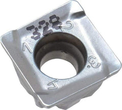 Iscar - S90MT1106 R Grade IC328 Carbide Milling Insert - TiCN Finish, 0.2362" Thick, 0.4291" Inscribed Circle, 0.8mm Corner Radius - A1 Tooling