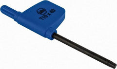 Iscar - T10 Torx Drive, Key for Indexable Threading and Toolholder - Compatible with Insert Screws - A1 Tooling