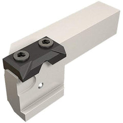 Iscar - 100mm OAL, Right Hand Indexable Grooving Cutoff Toolholder - 20mm Shank Height x 20mm Shank Width, GI.. Insert Style, UBHC Toolholder Style, Series Cut Grip - A1 Tooling