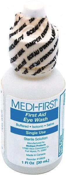 Medique - 1 oz Eyewash Solution Liquid - Comes in Bottle, Sterile - A1 Tooling