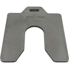 Maudlin Products - Metal Shim Stock Type: Slotted Shim Material: Stainless Steel - A1 Tooling