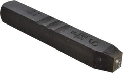 Made in USA - 5/32" Character Size, 9 Character, Heavy Duty Individual Steel Stamp - Steel, Individual - A1 Tooling