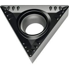 Walter - TCMT21.52 RP4 Grade WPP30S Carbide Turning Insert - TiCN/Al2O3/TiN Finish, 60° Triangle, 1/4" Inscr Circle, 3/32" Thick, 1/32" Corner Radius - A1 Tooling