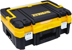 DeWALT - 8 Compartment Tool Box - 17-1/4" Wide x 6-3/8" Deep x 13" High, Structural Foam, Black/Yellow - A1 Tooling