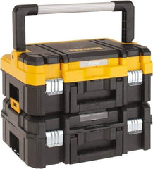 DeWALT - 8 Compartment Tool Box - 17-1/4" Wide x 6-3/8" Deep x 13" High, Structural Foam, Black/Yellow - A1 Tooling