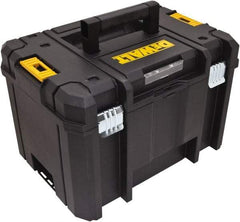 DeWALT - 1 Tray Tool Box - 17-1/4" Wide x 13" Deep x 11-7/8" High, Structural Foam, Black - A1 Tooling