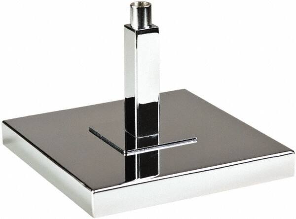 ECONOCO - 8" Wide, Open Shelving Accessory/Component - Steel, Chrome Finish, 8" Long, Use with 5/8" Flange Upright - A1 Tooling