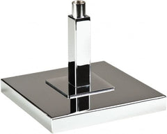 ECONOCO - 6" Wide, Open Shelving Accessory/Component - Steel, Chrome Finish, 6" Long, Use with 5/8" Flange Upright - A1 Tooling