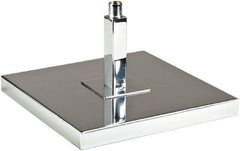 ECONOCO - 10" Wide, Open Shelving Accessory/Component - Steel, Chrome Finish, 10" Long, Use with 5/8" Flange Upright - A1 Tooling