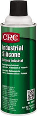 CRC - 16 oz Aerosol Silicone Lubricant - Clear, -40°F to 400°F, Food Grade - A1 Tooling