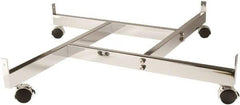 ECONOCO - Open Shelving Accessory/Component - Steel, Chrome Finish, 24" Long, Use with Grid Panels - A1 Tooling