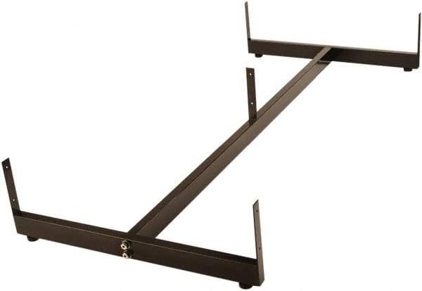 ECONOCO - 24-1/2" Wide, Open Shelving Accessory/Component - Steel, 49-1/2" Long, Use with Grid Panels - A1 Tooling