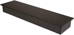 ECONOCO - 16" Wide, 6 High, Open Shelving Accessory/Component - Melamine, 60" Long, Use with Glass Cubbies - A1 Tooling