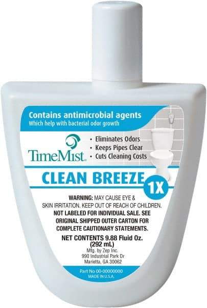 TimeMist - 10.5 oz Air Freshener Dispenser Refill - Clean/Fresh, Compatible with TimeMist Virtual Janitors - A1 Tooling