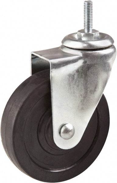 ECONOCO - 4" Diam Stem Mount Caster Body Only - Plastic, 150 Lb Capacity, 5/16 x 1" Threaded Stem - A1 Tooling