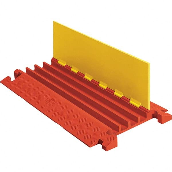 Checkers - On Floor Cable Covers Cover Material: Polyurethane Number of Channels: 4 - A1 Tooling