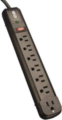 Tripp-Lite - 7 Outlets, 120 VAC15 Amps, 4' Cord, Power Outlet Strip - Floor, Keyhole Mount, 5-15 NEMA Configuration, 12.4" Strip - A1 Tooling