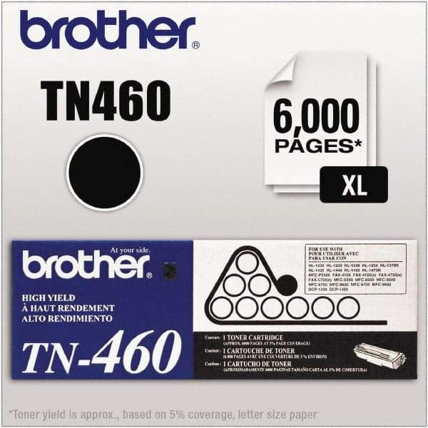 Brother - Black Toner Cartridge - Use with Brother DCP-1200, 1400, HL-1230, 1240, 1250, 1270N, 1435, 1440, 1450, 1470N, intelliFAX-4100, 4100e, 4750, 4750e, 5750, 5750e, MFC-8300, 8500, 8600, 8700, 9600, 9700, 9800, P2500 - A1 Tooling