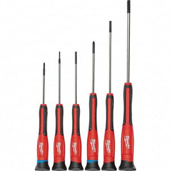 Milwaukee Tool - Screwdriver Sets Screwdriver Types Included: Slotted & Phillips Number of Pieces: 6 - A1 Tooling