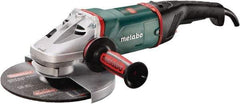 Metabo - 9" Wheel Diam, 6,600 RPM, Corded Angle & Disc Grinder - 5/8-11 Spindle - A1 Tooling