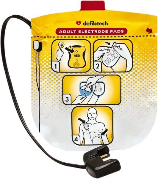 Defibtech - Adult CPR Pad - Compatible With Lifeline VIEW AED - A1 Tooling