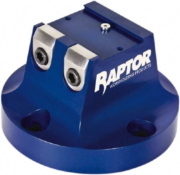 Raptor Workholding - 1-1/2" Jaw Width, 3" High Dovetail Vise - For Use with 4 & 5 Axis Workholding Systems - A1 Tooling