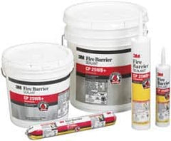 3M - 5 Gal Pail Red Acrylic & Latex Joint Sealant - -20 to 180°F Operating Temp, 10 min Tack Free Dry Time, Series CP 25WB - A1 Tooling