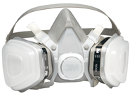 Half Facepiece Disposable Respirator Assembly; Medium 12/cs - A1 Tooling