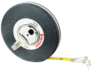 530-100 Closed Reel Measuring Tape-3/8" x 100' - A1 Tooling